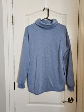 Nike  Light Blue Turtleneck Sweater Sz S